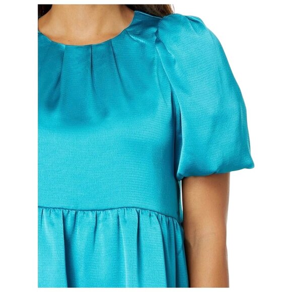 Lilly Pulitzer Blakelynn Elbow Sleeve Top Blue Rhapsody Size 6 - Picture 3 of 16